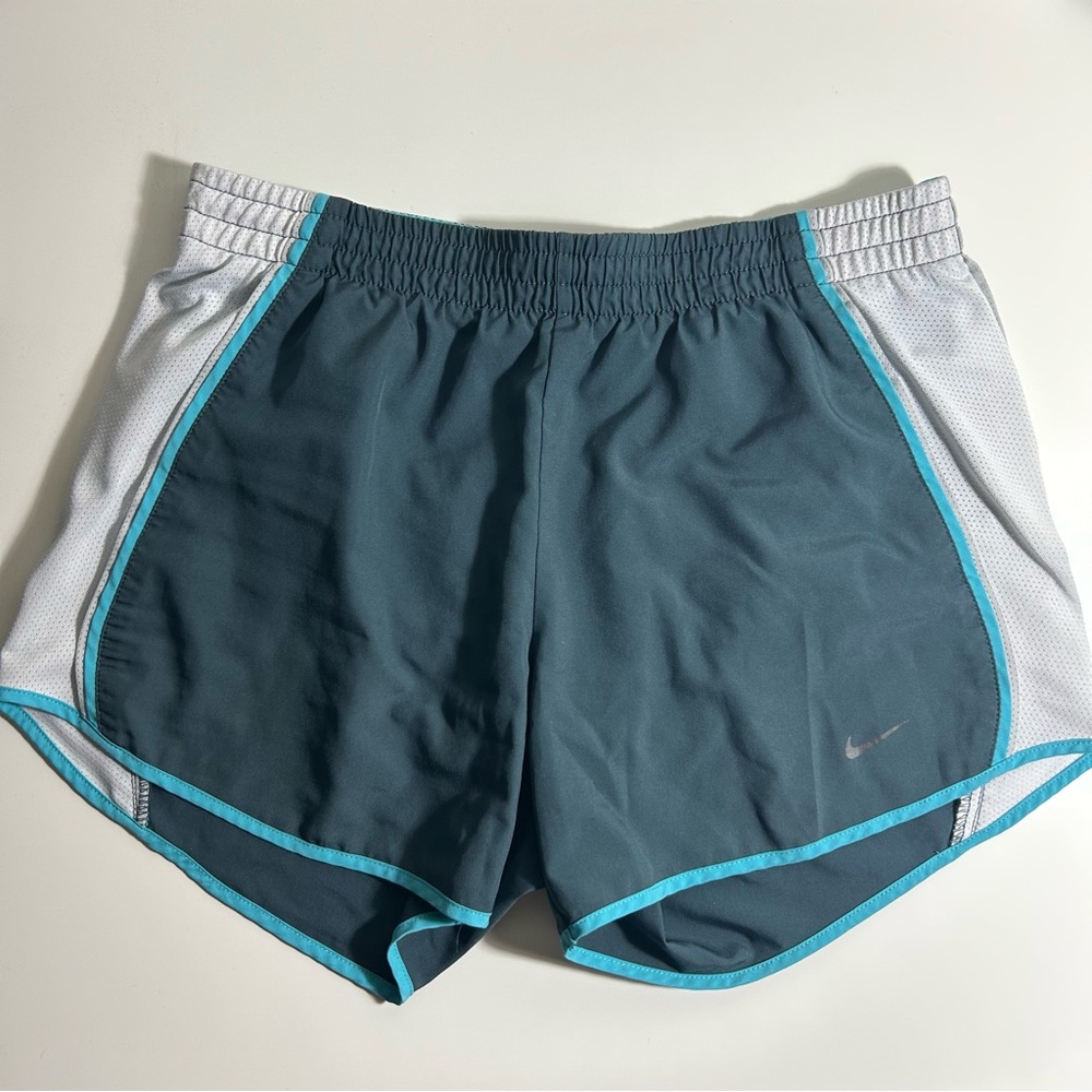 Nike grayish blue dri-fit shorts